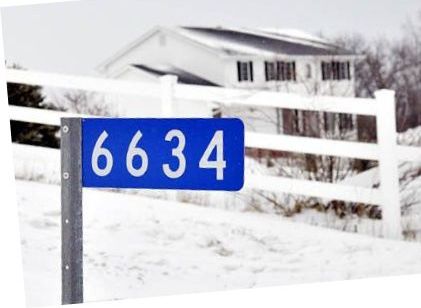 Union County Ordinance requires all structures with utilities have a 9-1-1 address.  This applies to housing, barns, sheds, and other structures. 