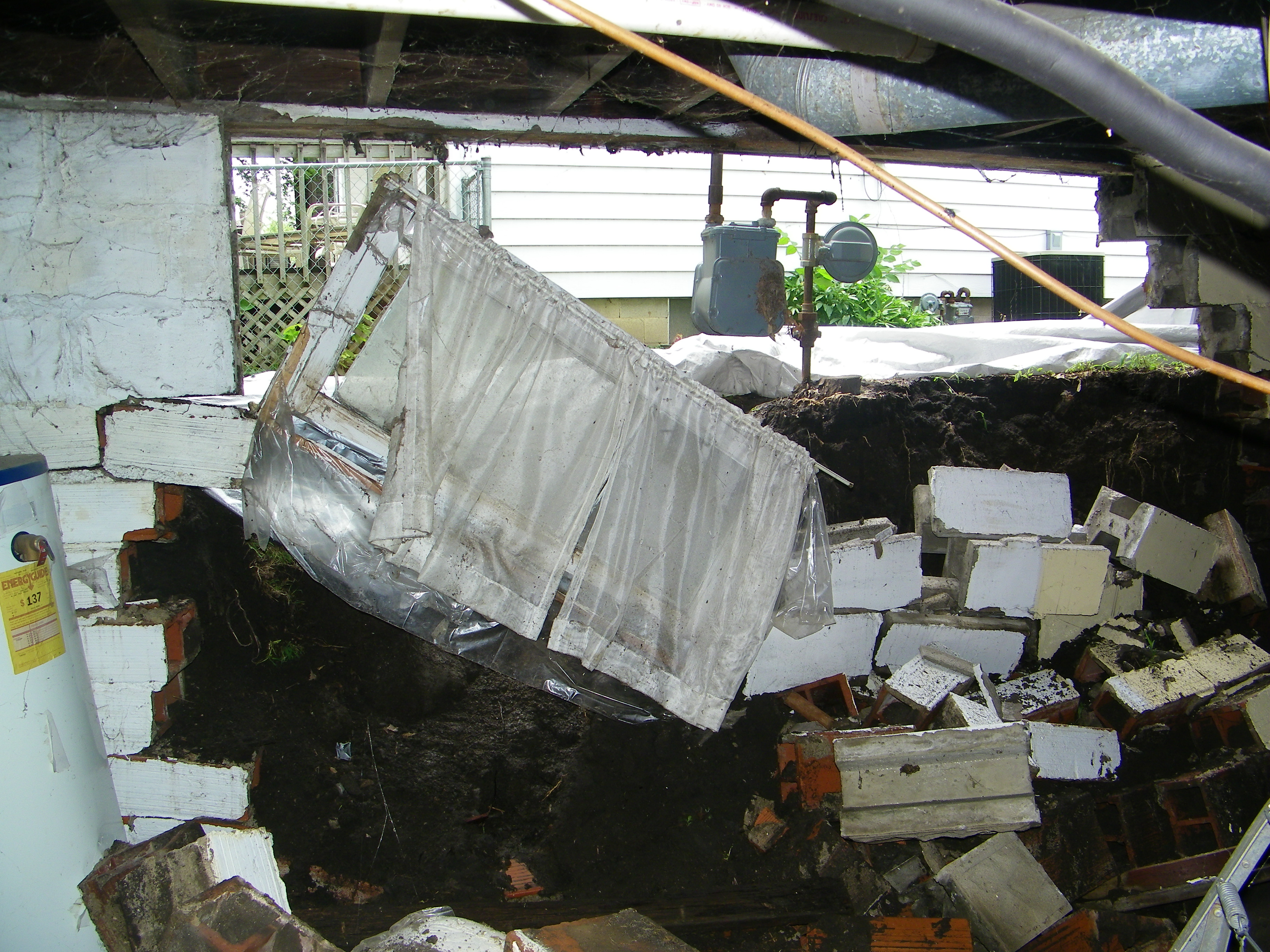 Storm House Damage